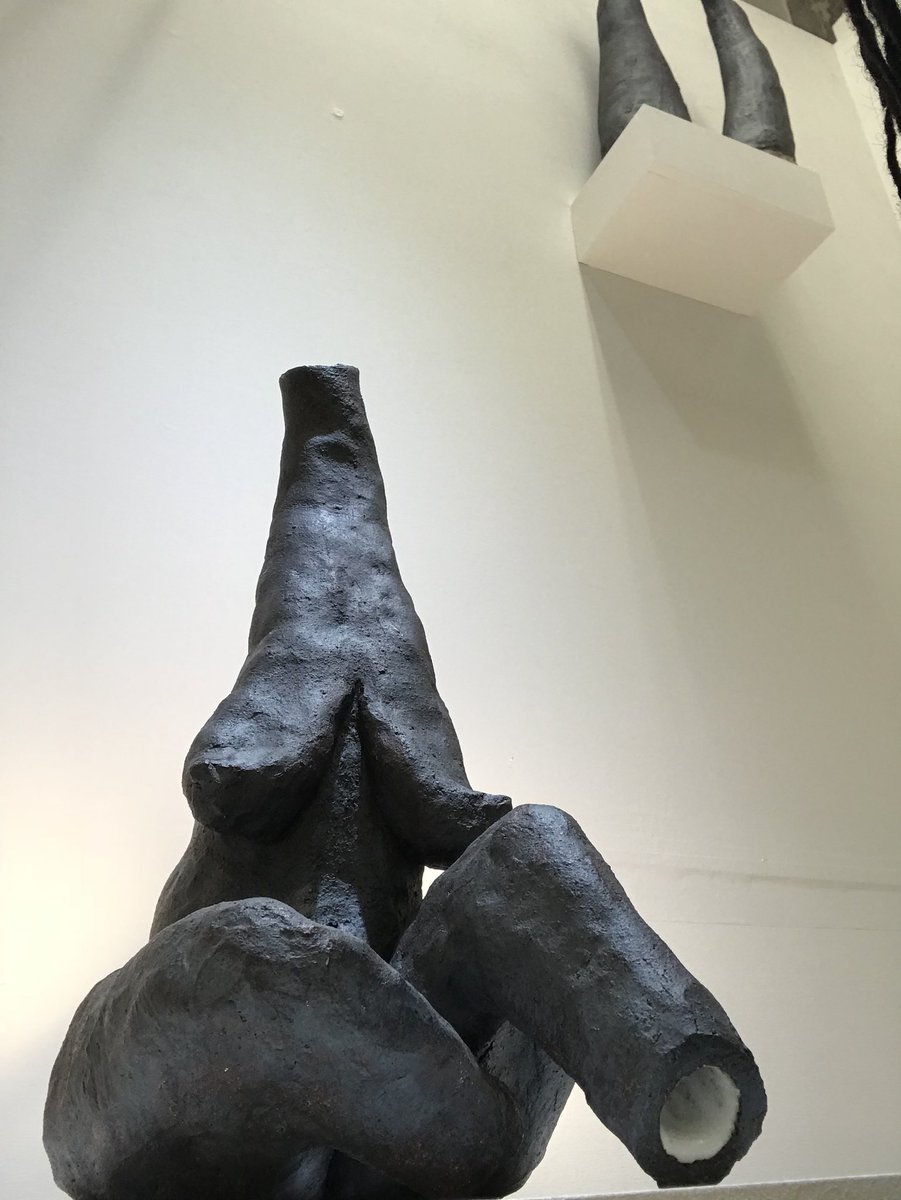 RoystonGhana's tweet photo. Wonderful hour between meetings at the @CardiffMetCSAD #CSAD18 #DegreeShow. Loved the political, elliptical, insightful creativity and sheer exuberant joy of our truly talented students. Back for seconds later. #daiawn #ardderchog https://t.co/2nTGspK6PD
