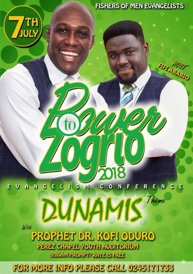 NorthEyeRAPS's tweet image. #JulyEvent
"Power To Zogrio 2018"
Evangelism Conference with Prophet Dr. Kofi Oduro
Host @Phee_RP 
Venue: Perez Chapel Youth Auditorium
More info: 0245171733 

#VPJGlobal