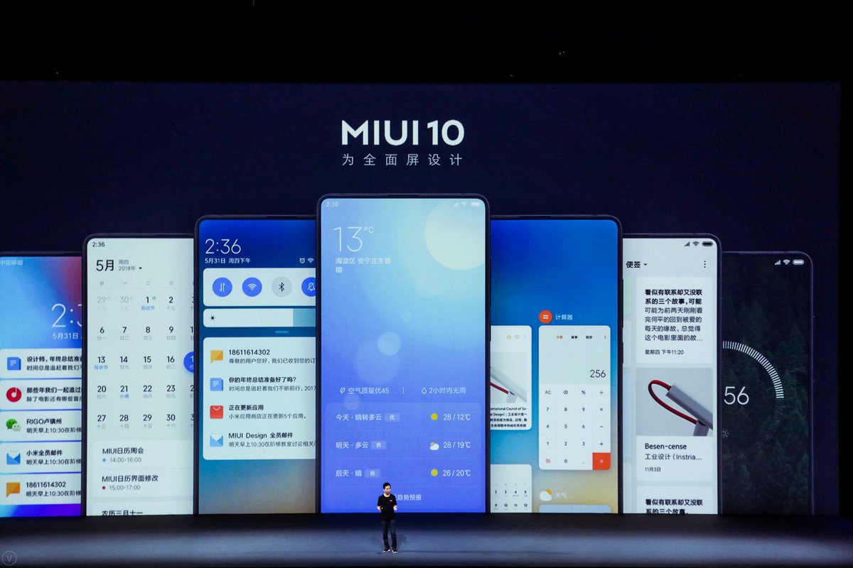 XiangW_'s tweet photo. #MIUI 10 wows with its upgrades in design, speed, AI, sound and content. Multitask faster with the easy-to-use full screen gestures and new features including more content in the tiled taskbar and improved swiping gestures. #InfiniteMi https://t.co/yh4qeme1EN