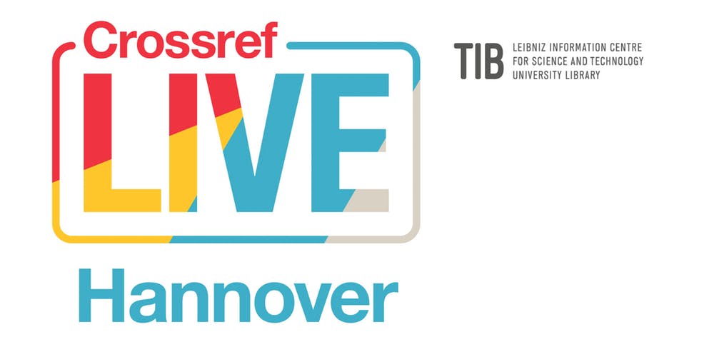 NTscheke's tweet image. Just registered for &quot;Crossref LIVE Hannover&quot;. #ScienceOpen as interesting use case for #Crossref #metadata: we process, connect, and show what you add, making your contents work/able for you after publication. So, curious about the good news. See you there!