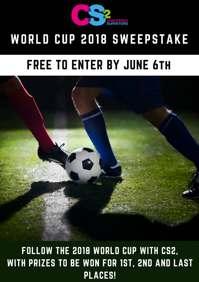 CS2_Surveyors's tweet photo. Last chance to get involved with the #CS2 #2018WorldCup Sweepstake! Entries are open to all companies with no cost involved (The only commitment is to follow your teams progress on #CS2 Socials)! Prizes to be won for 1st, 2nd &amp; last place - to find out more email zhoddy@cs2.co.uk https://t.co/M2EjPIsie5