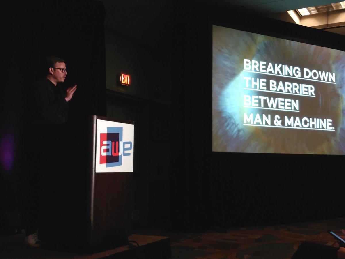 VPS_Eyetracking's tweet photo. Our CEO, Nils Berger, had a magnificent session at @ARealityEvent in Santa Clara about our Digital Iris technology and got amazing feedback. Have you ever heard about it? Join us & stay tuned. Any questions? Please comment!
#AWE2018 #EyeTracking #DigitalIris #DigitalLoop https://t.co/nVGA0l5nMb