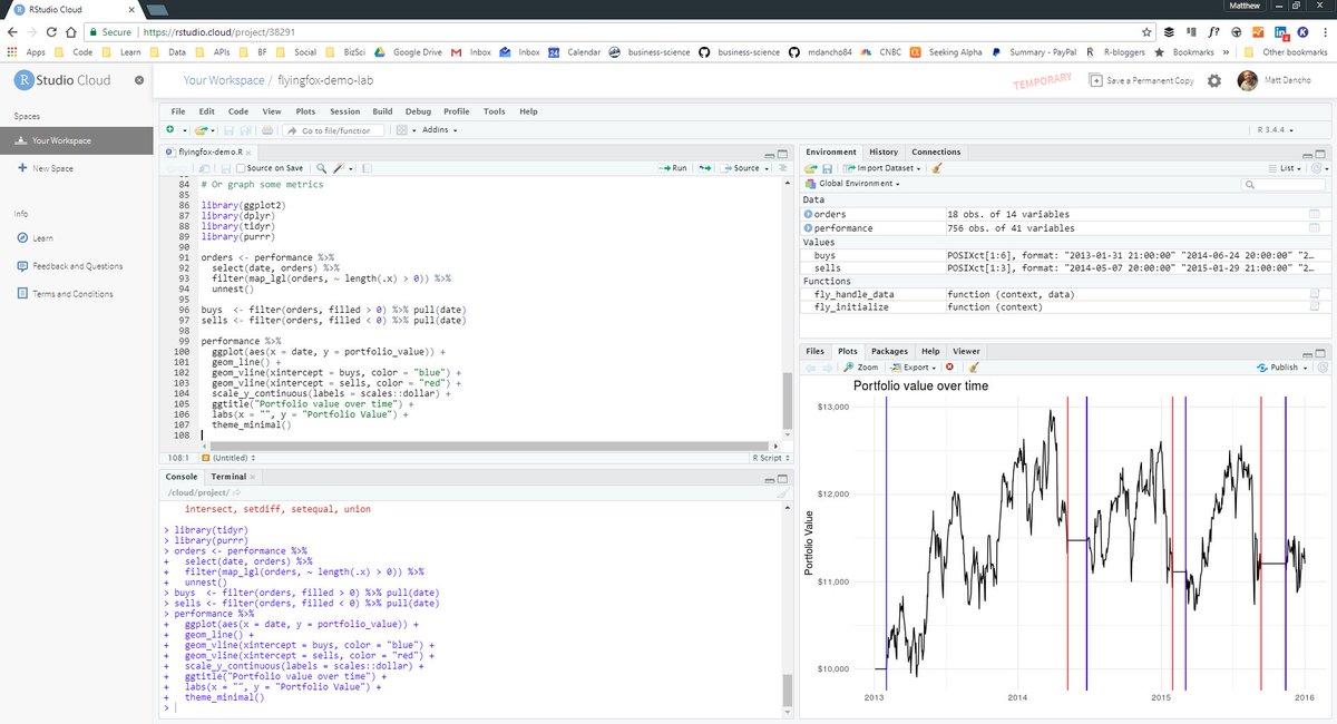 bizScienc's tweet photo. Interested in #StockTrading  #Algorithms? 
What about NEW EXPERIMENTAL #rstats packages?
How about #backtesting and #timeseries?
Or, maybe even #GridSearch and #ParallelProcessing?

Then you need to check out this article on Algorithmic Trading in R!

https://t.co/yDepdBT9QN https://t.co/QPbLuTNbWP