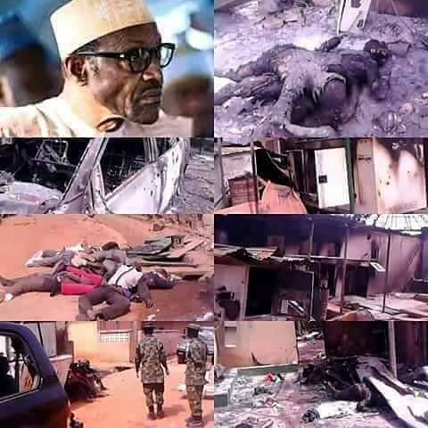mustyy09's tweet photo. Dear,
@MBuhari @ProfOsinbajo @elrufai @GovUmarGanduje @HQNigerianArmy @PoliceNG #Munguno #LawalDaura #DanAli
The #ZariaMassacre is a debt, repayable wit interest!
@ELBINAWI @john_danfulani @BaqeerG @biafra_sun @GarShehu @fkeyamo @Laurestar @AsoRock @channelstv @OfficialAPCNg https://t.co/xx3uHcKBQD