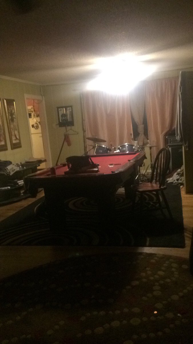 TraversxJ's tweet image. // u almost can't tell it's a party house