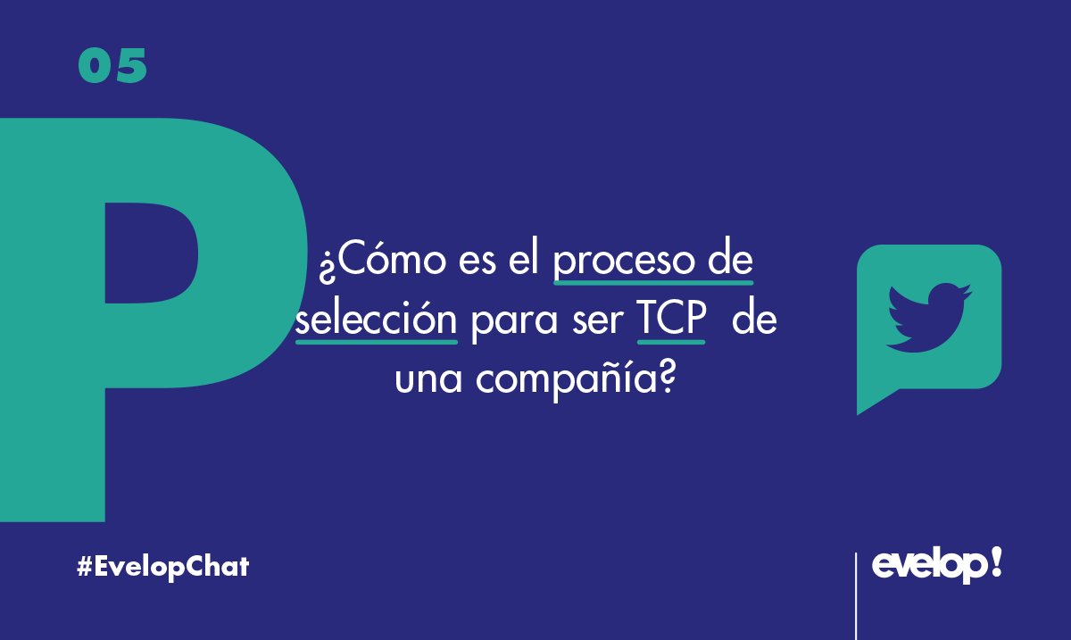 iberojetair_es's tweet photo. Pregunta 5: ¿Cómo es el proceso de selección para ser TCP de una compañ��a? #EvelopChat #DíadelTCP https://t.co/i3ncBYrqTx
