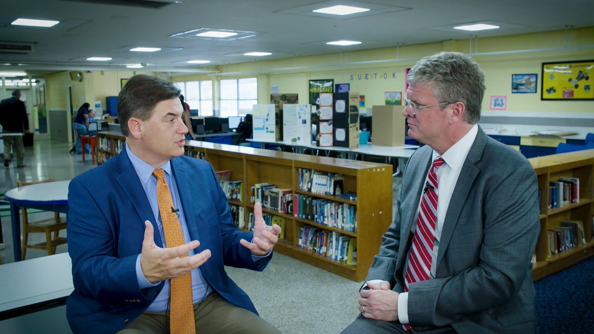 NCEDmatters's tweet photo. Cracked walls, outdated inefficient heating and cooling systems and school grounds that look like trailer parks. NC's $8 billion school building needs is this week's show topic. Guests from Rockingham and Harnett counties join the discussion. #NCED https://t.co/cZblJKmDhf