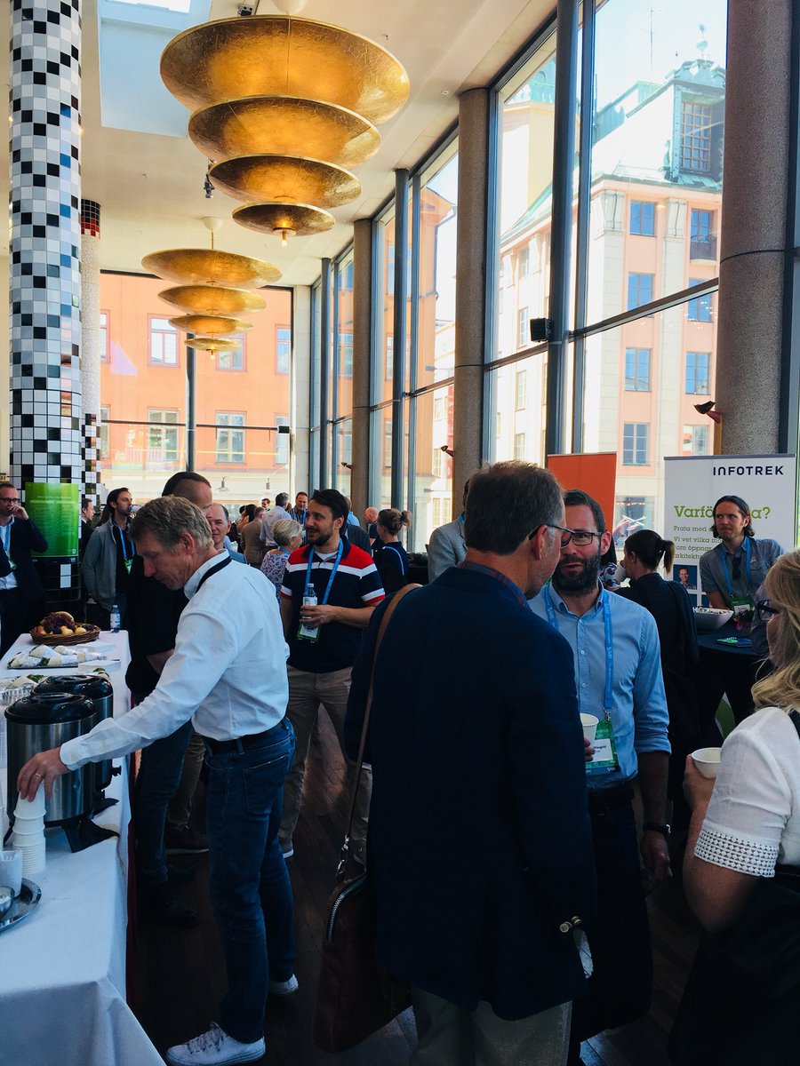 ybjur's tweet photo. Lunch break &amp; mingle with partners, colleagues &amp; “SASers” at #SASFANS #sas_nordic https://t.co/m6Rr5A6q79