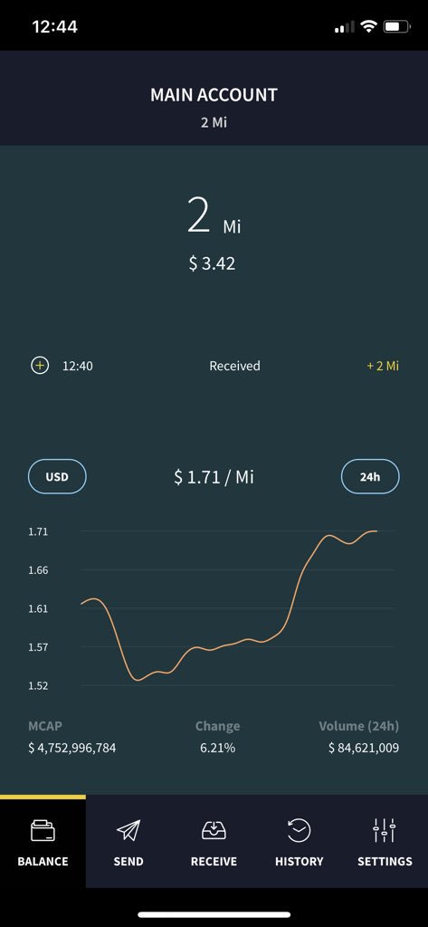 DomSchiener's tweet photo. Using the new #IOTA #Trinity wallet is too awesome! Check out our beta https://t.co/7dkJX4iuwF https://t.co/7mex4Nd2Xc