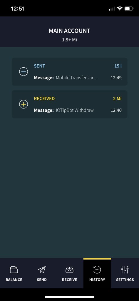 DomSchiener's tweet photo. Using the new #IOTA #Trinity wallet is too awesome! Check out our beta https://t.co/7dkJX4iuwF https://t.co/7mex4Nd2Xc