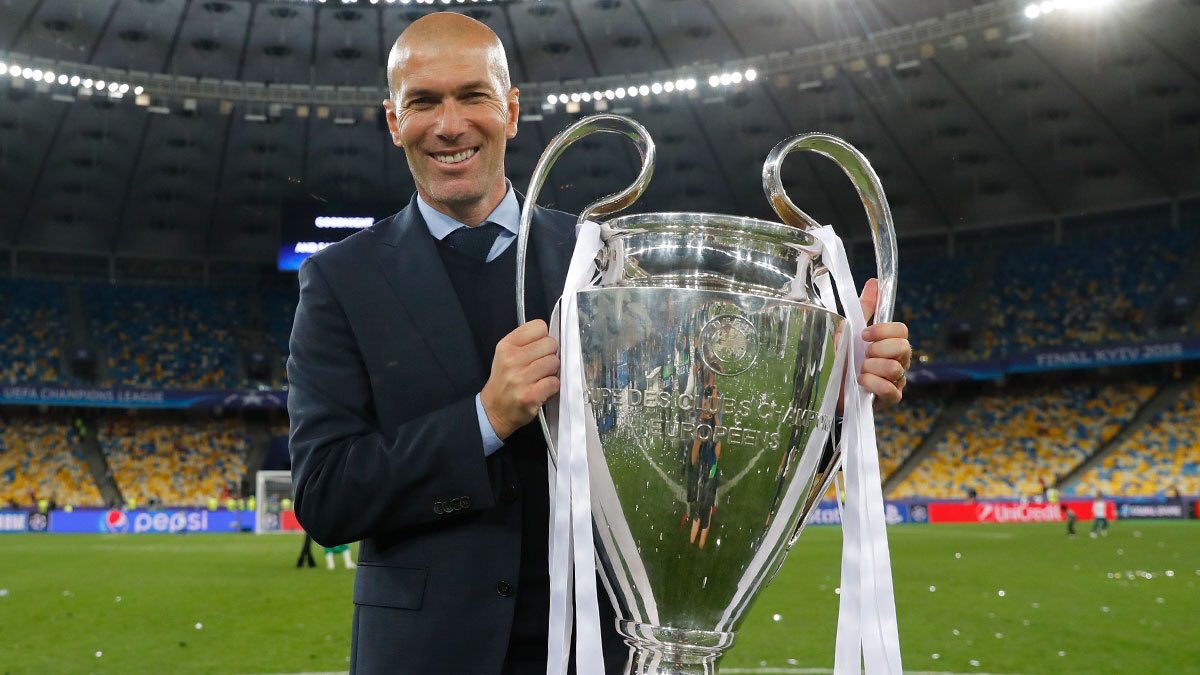 ElenaSanchezz's tweet photo. «Árbitro, no pites el final que Zidane se nos va»
Gracias, Míster. https://t.co/jl5vg4PGX6