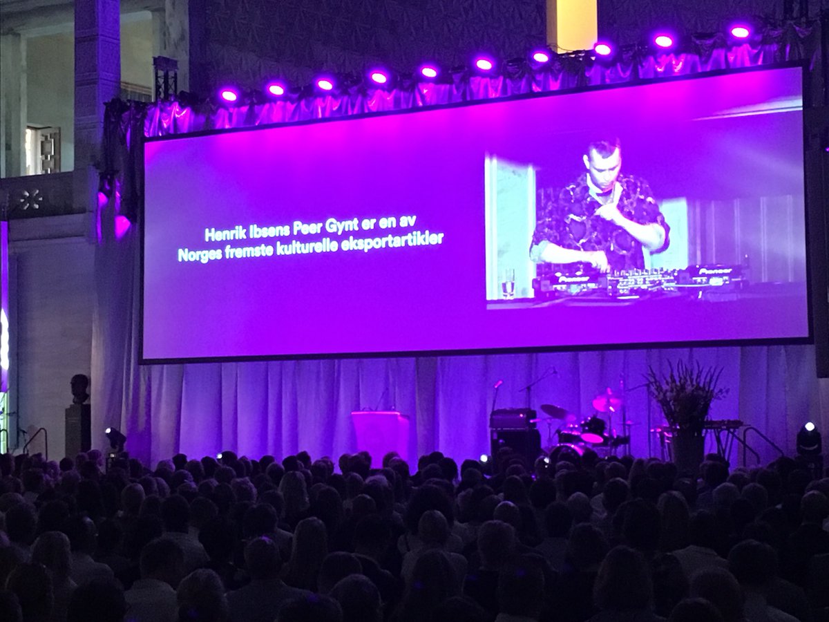Drippin åpner #Innovasjonstalen «Peer Gynt var Norges første popstjerne!»