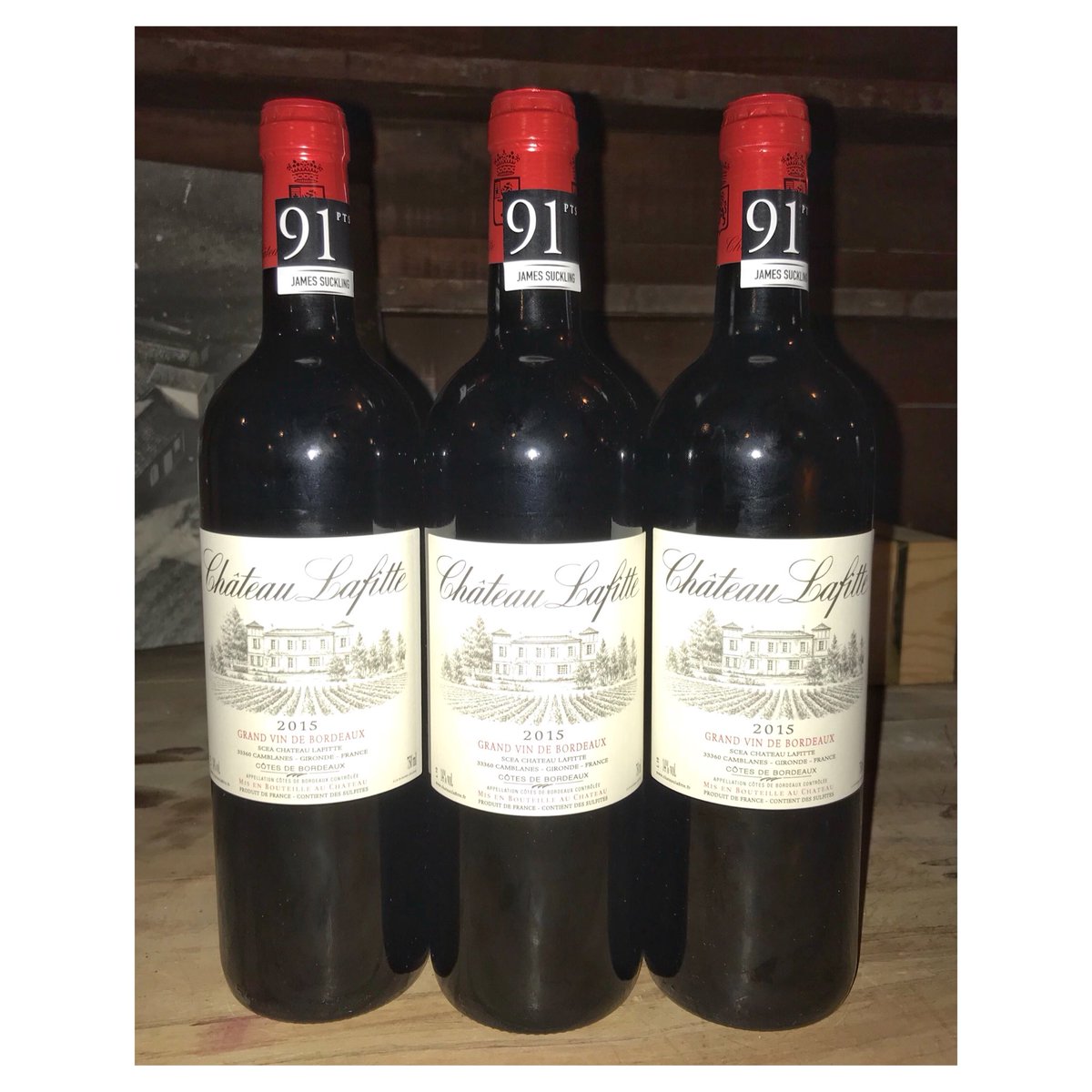 Ch_Lafitte's tweet image. Château Lafitte Vintage 2015, 
91 points James Suckling. 🏆🏅🍷
Shipment to Canada!! 📦✈️🇨🇦 #ChâteauLafitte #Vintage #2015 #91Points #JamesSuckling #OffTo #Canada 🇨🇦❤️💪🏼