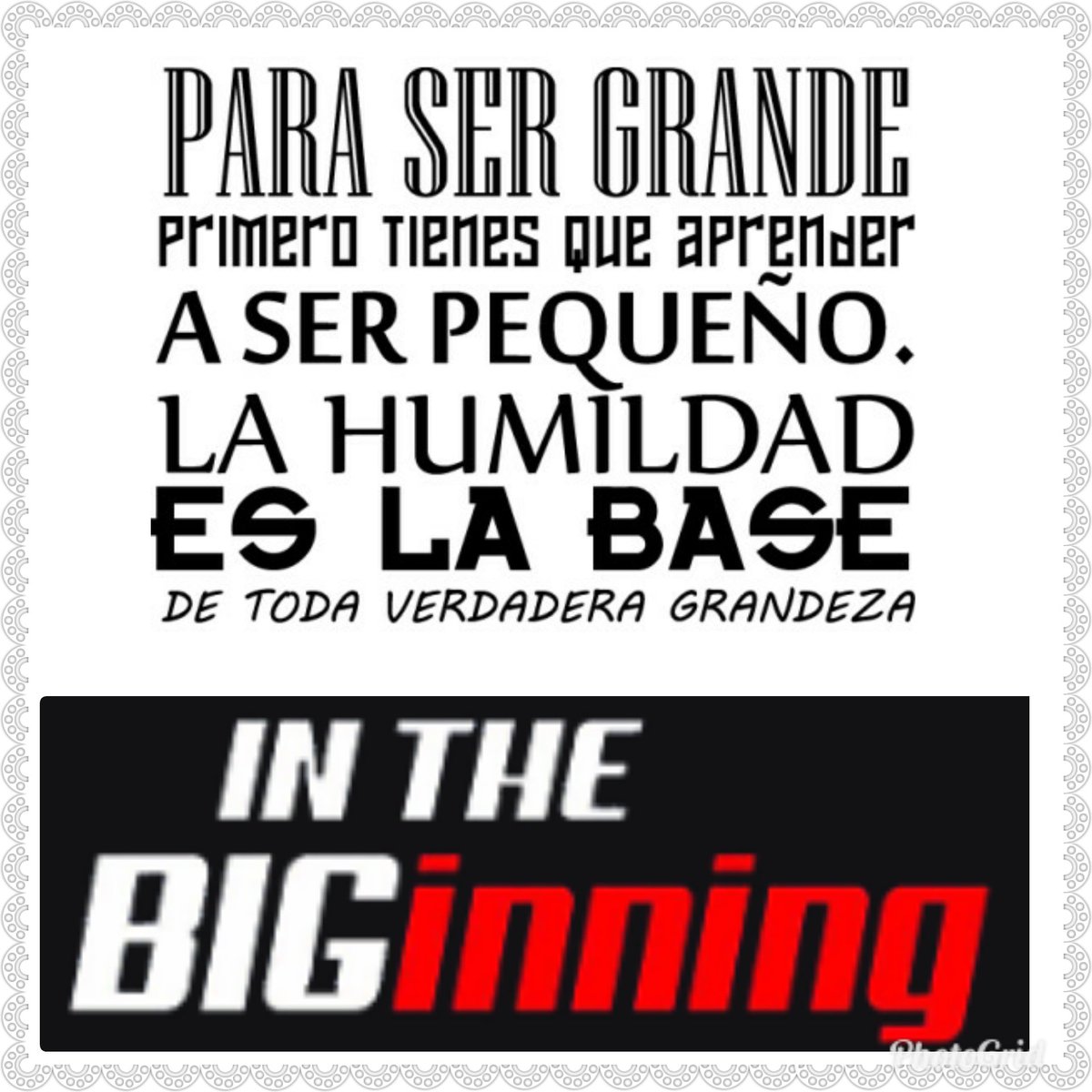 Biginningac's tweet photo. La mayor gloria no es nunca caer, sino levantarse siempre. https://t.co/2ANTQkszmS