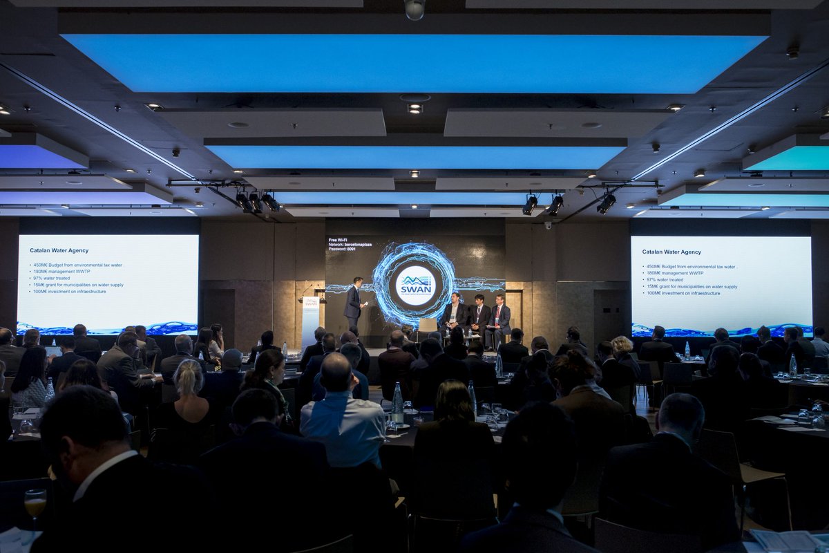 SWAN_forum's tweet photo. #SWAN2018 has ended but the photos are here! Check out some highlights from our biggest and best conference yet: https://t.co/jLaAn2lemi #smartwaternetworks #waterindustry https://t.co/S8u046CXMn