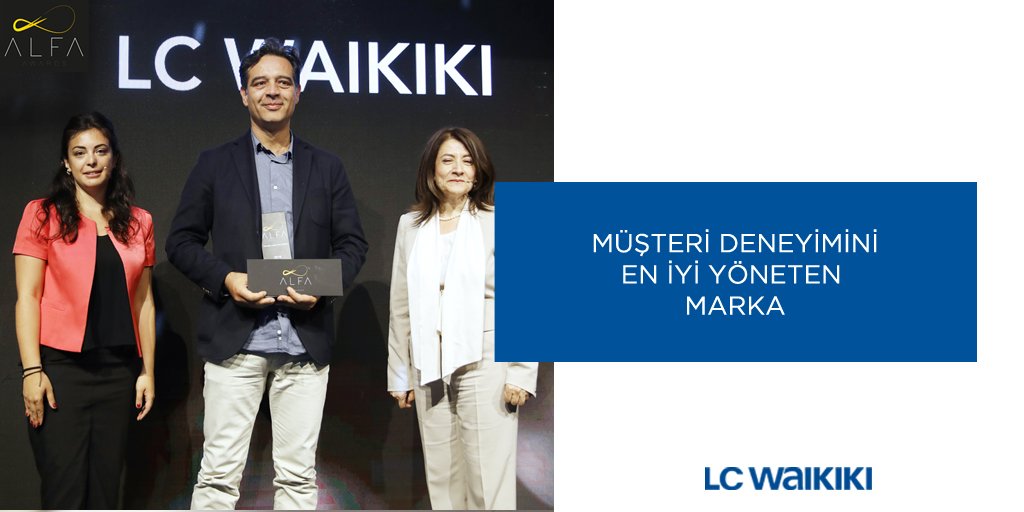 “Müşteri Deneyimini En İyi Yöneten Markalar”ın yarıştığı A.L.F.A Ödülleri’nin giyim kategorisinde birincilik ödülüne layık görülmenin mutluluğunu yaşıyoruz. 🥇