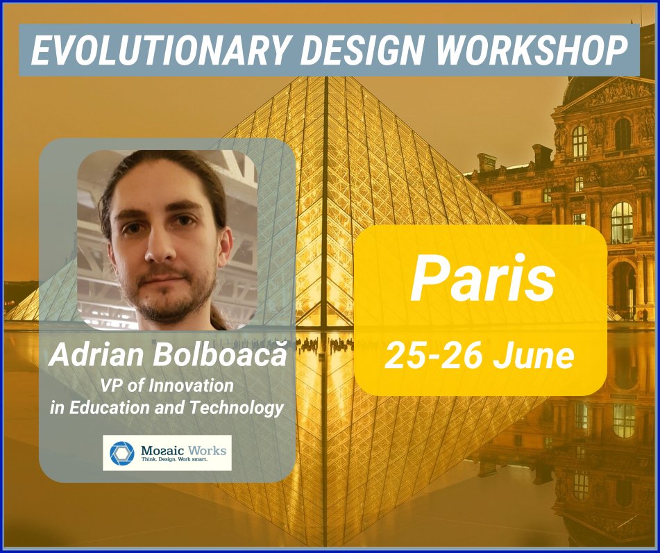ArollaFr's tweet image. Evolutionary Software Design: Software Design like a living organism. Join this 2-day workshop at @ArollaFr with @adibolb on June 25th-26th: bit.ly/2K7QE1k #EvolutionaryDesign #Software #Paris