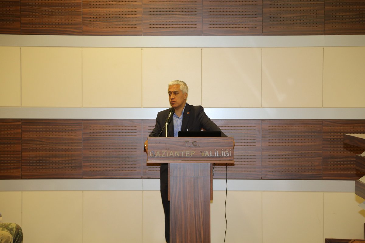 " İl Afet Müdahale Planı (TAMP-Gaziantep) 2018 yılı güncellemelerini karara bağlamak için  Vali Yardımcımız Sn. Halil UYUMAZ Başkanlığında İl Afet ve Acil Durum Koordinasyon Kurulu  Toplantısı 31.05.2018 tarihinde Gaziantep Valiliği Toplantı Salonunda gerçekleştirilmiştir."