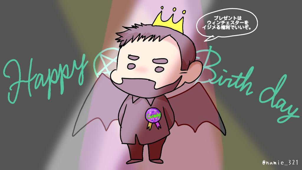 Happy Birthday! Mark Sheppard !
Your acted crowley was awesome XD   