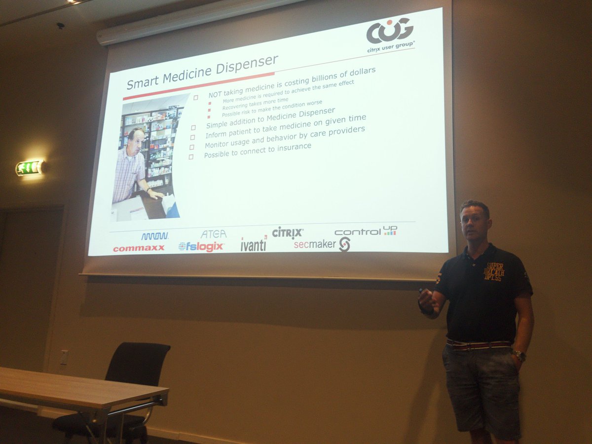 robsanders's tweet image. IoT session with @IngmarVerheij #CUGTech @CUGNorway