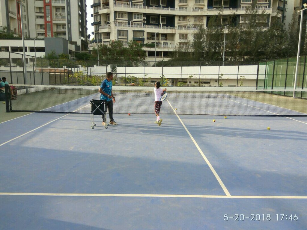 mbtaworld's tweet photo. If you’re just getting started with tennis, drills can be a great way to learn the fundamentals, develop proper technique, improve consistency, build confidence and accelerate learning.
Sharing some photographs from our recently opened center @ Gera Developments, Pune.
#mbtaworld https://t.co/s2SgPeVLvn