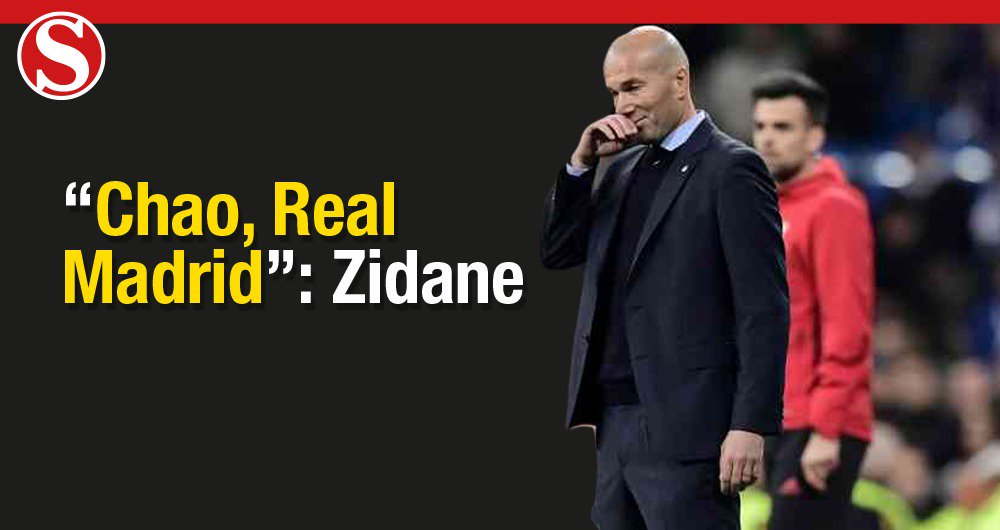 RevistaSemana's tweet photo. #ATENCIÓN: Zidane no va más en el Real Madrid. Noticia en desarrollo... 
https://t.co/mGR0sALCUQ https://t.co/xh064joHXL