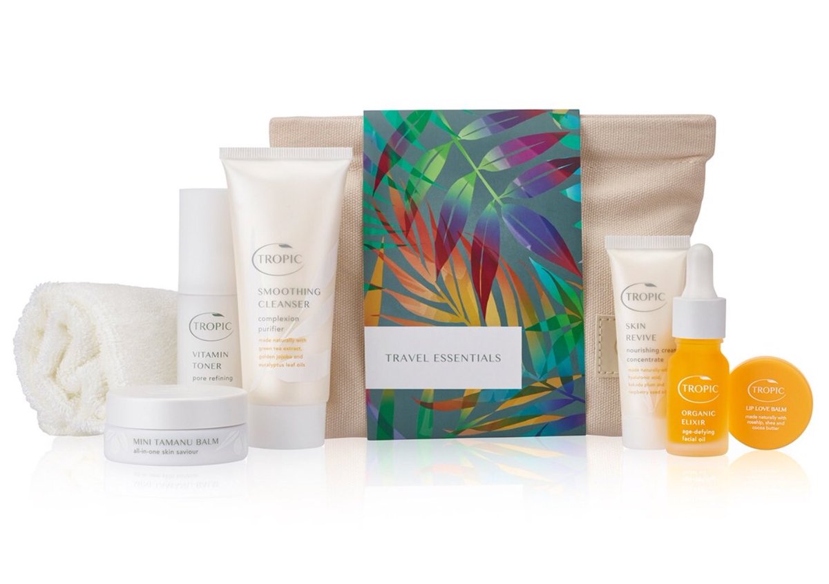 Going on holiday? Tropics Travel Essentials are a must have! Buy online at tropicskincare.co.uk/shop/alisaholl… 💚☀️
#holidayessentials #veganskincare #greenbeauty #crueltyfree #skincareminiatures #vegan #tamanu #holiday