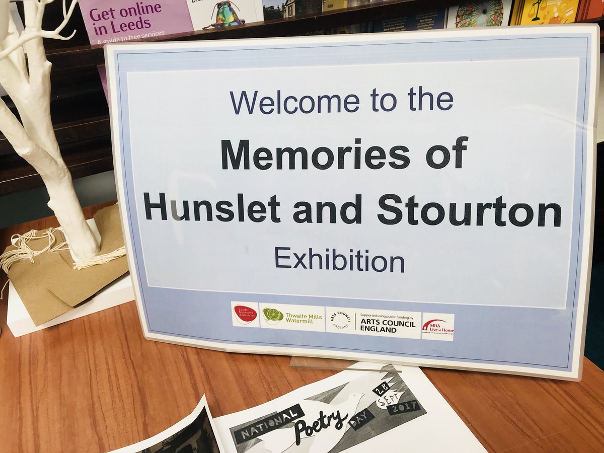 Rachel_Benn_'s tweet image. Brilliant launch of our #MemoriesofHunsletandStourton exhibition at #HunsletLibrary 🎉 Such a buzz in the library with local people sharing funny memories, photographs and reminiscing 😁 @leedslibraries @LeedsMuseums @SouthLeedsLaH