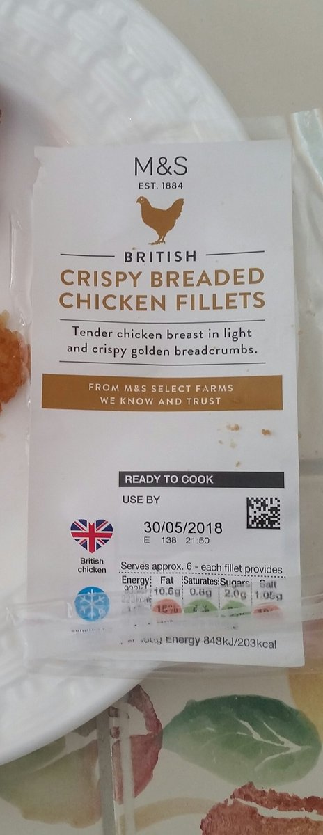 davydoran41's tweet photo. Hi @marksandspencer. Just cooked the kids tender chicken breast for lunch. This one with the bone in it wasn't like the other 5. Any ideas? Thanks https://t.co/lHhFCtEDfW
