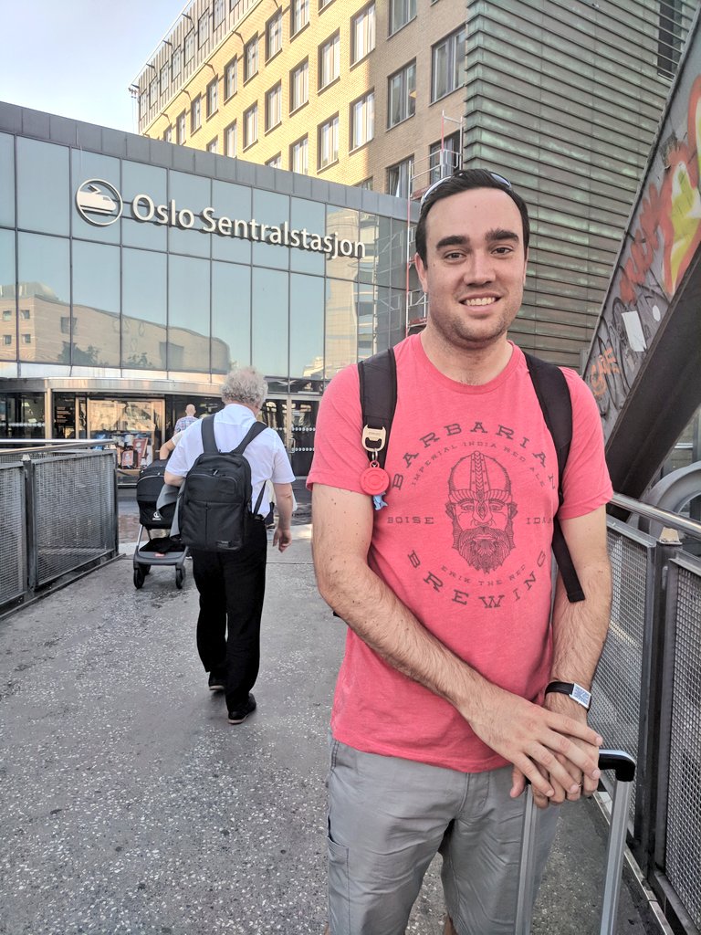 erniewturner's tweet image. Successfully made it to Oslo. First a few days of sightseeing then down to business talking @web_rebels #webrebels