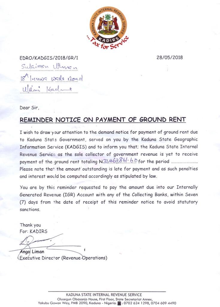 Senator Hunkuyi tweet media