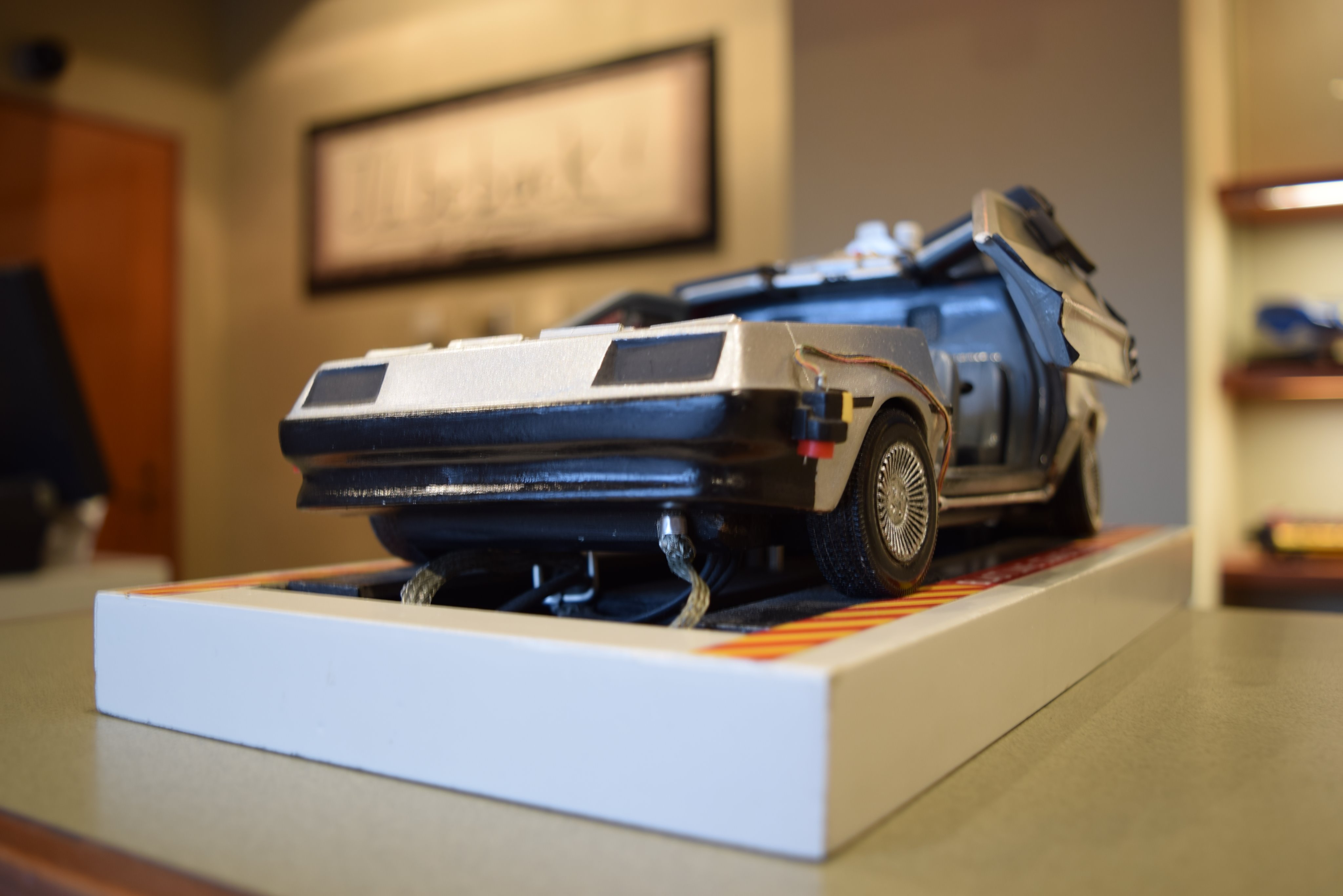 back to the future 8人乗りデロリアン ミニチュア - 模型 - 自動車 back to the future 8人乗りデロリアン ミニチュア - 模型 - 自動車