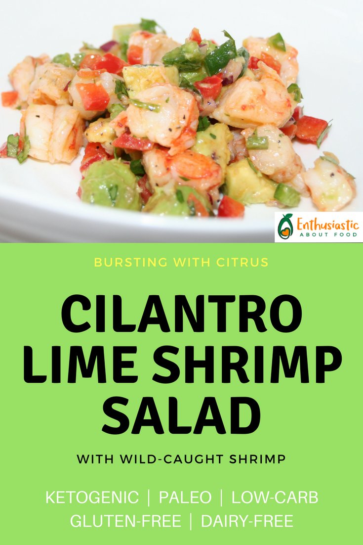 This Cilantro Lime Shrimp Salad should be what's for dinner tonight! enthusiasticaboutfood.com/cilantro-lime-…

#shrimprecipe #ketorecipe #recipeoftheday #summerrecipe #BBQ #eathealthy