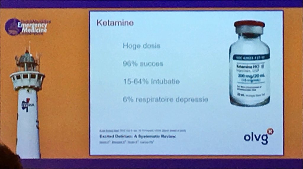 Britt_NL's tweet photo. Medicatiekeuze bij Excited Delirium Syndrome #ExDS
Combinatie benzo + droperidol effectiever en veilig.
(Es)ketamine ook een optie
Keuze @FemkeGresnigt @olvg: 5 mg midazolam + 5 mg droperidol #DEMC18
@CongresNvsha @FanEMblog https://t.co/nLyXVBOXvh