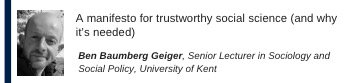 Thees F Spreckelsen (@tspreckelsen) on Twitter photo Looking forward to todays <a href="/DSPI_Oxford/">Oxford DSPI</a> Methods seminar on: "A manifesto for trustworthy social science (and why itโs needed)" with <a href="/BenBaumberg2/">Ben Baumberg Geiger</a> (<a href="/UniKentQStep/">Kent Counts</a> <a href="/UniKentSocSci/">University of Kent Social Sciences</a>) Looking forward to todays <a href="/DSPI_Oxford/">Oxford DSPI</a> Methods seminar on: "A manifesto for trustworthy social science (and why itโs needed)" with <a href="/BenBaumberg2/">Ben Baumberg Geiger</a> (<a href="/UniKentQStep/">Kent Counts</a> <a href="/UniKentSocSci/">University of Kent Social Sciences</a>)
