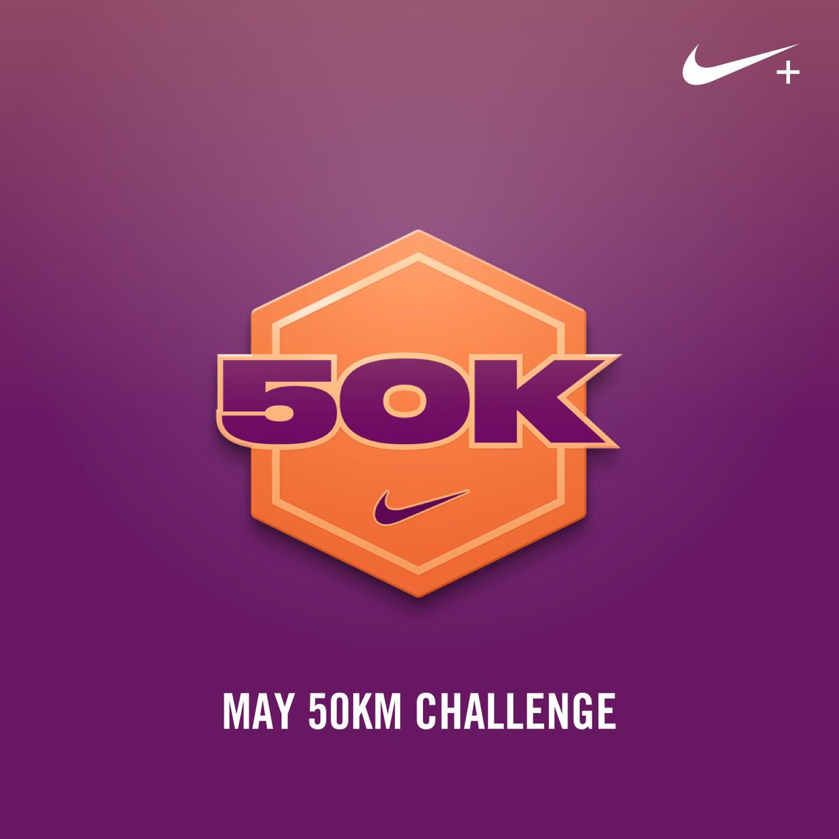 Nike 50k in May challenge! #cc50kinMay 