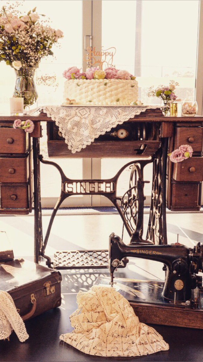 PropGarage's tweet image. VINTAGE ELEGANCE

Featuring props by Prop Garage:
• Vintage Singer sewing machine table.
• Vintage Singer sewing machine.
• Vintage Suitcases.
• Rustic two-tier display stand.
• Rustic three-tier display stand.

Setup &amp;amp;Styling by hubby Will and the gorgeous host, Melissa!