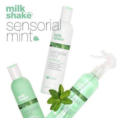 framesar's tweet image. La gama de productos milk_shake® by z.one concept  cuenta con una línea de productos específicos para el tratamiento tonificante del cuero cabelludo y el cabello a base de extractos de frutas, menta orgánica y salvia: #SensorialMint
- -
💻framesarprofessionale.com