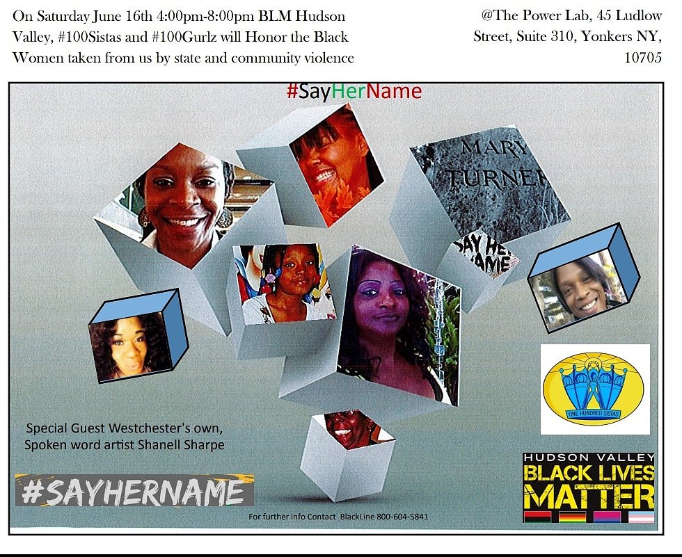 BLMHV's tweet photo. #SayHerName All #BlackLivesMatter #FreedomSummer #ResistanceSummer #NoMoreBusinessasUsual https://t.co/0CKSSkgj2X