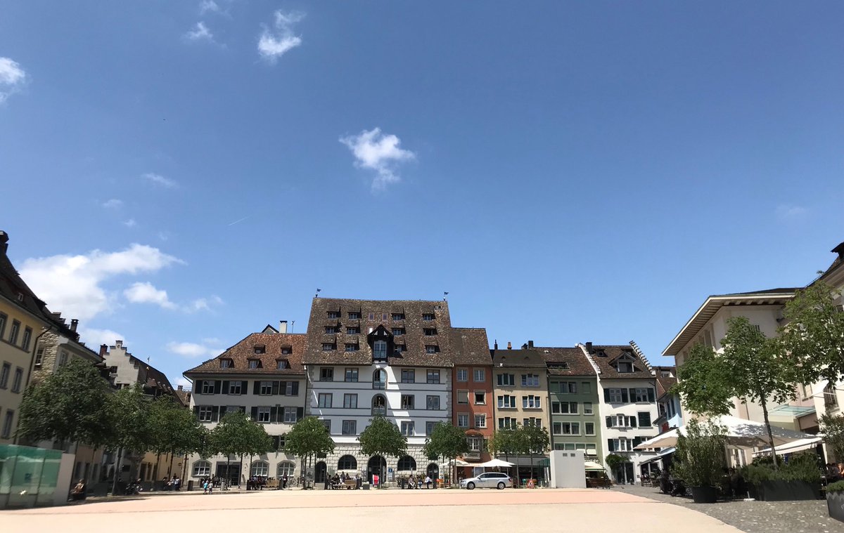 kalARTproject's tweet image. #StreetsOfSwitzerland - #Herrenacker square #Schaffhausen