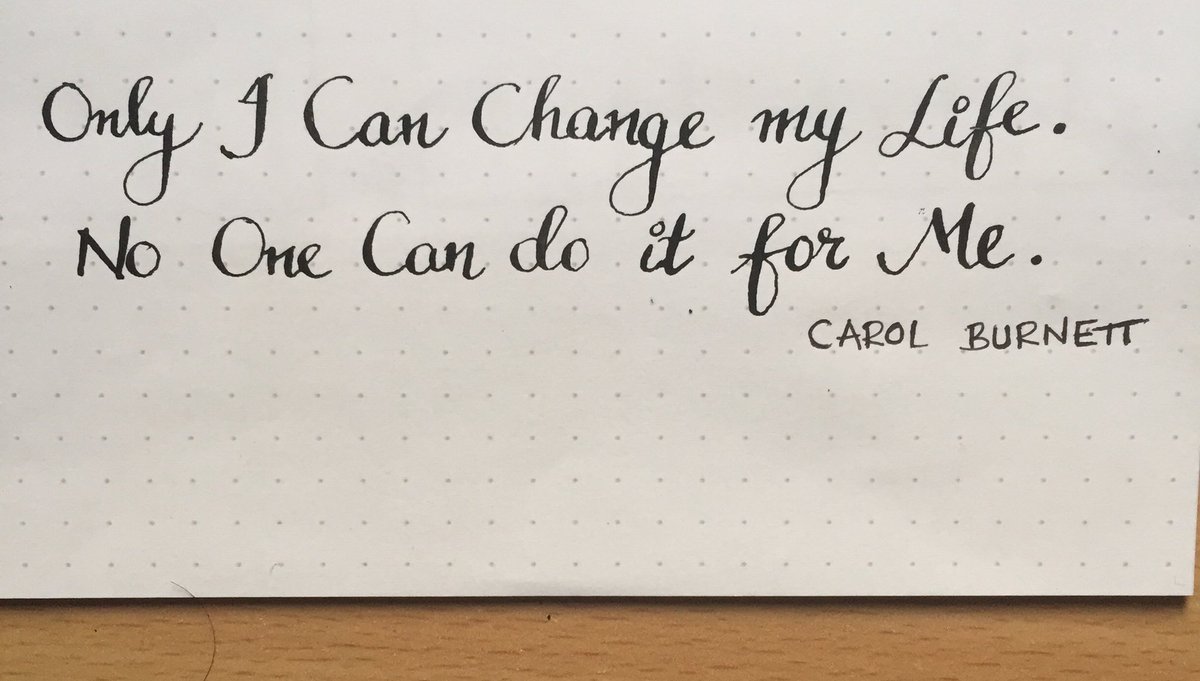 kritesh_ink's tweet photo. Thought for the day !! #calligraphy #calligraphyart #calligraphynewbie #calligraphypractice #motivationalquote #carolburnett https://t.co/F0jbMHS8dq