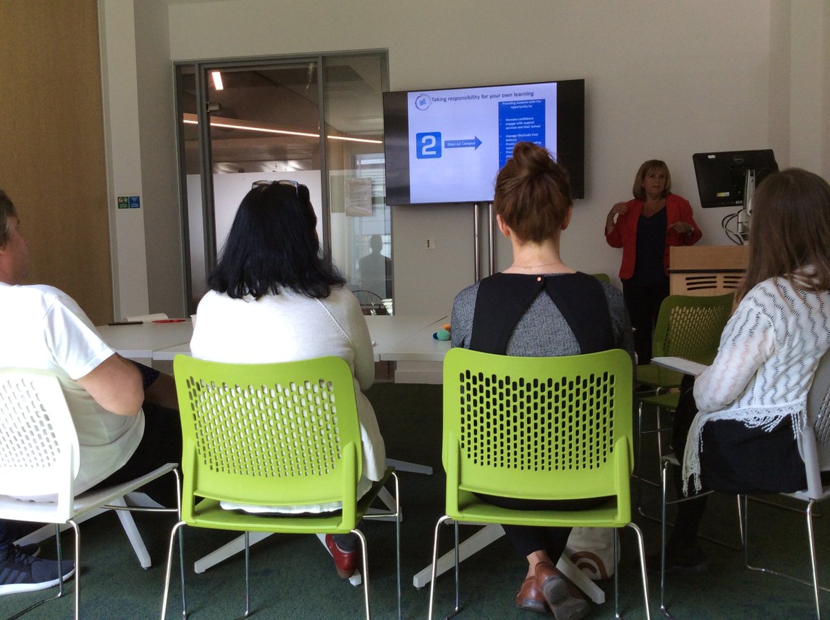 ecmcglone's tweet image. Thanks to @gcumajones for an really informative insight into delivering inductions online at our final brown bag session for this academic year #GSBSBBS