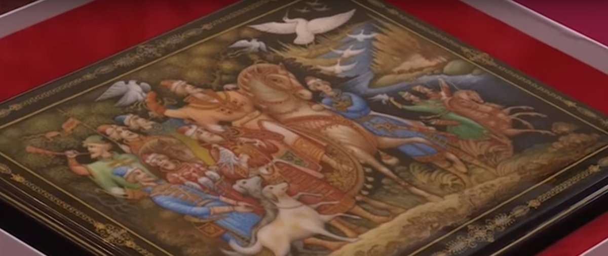 Ким Чен Ыну подарили палехскую шкатулку, в которой «можно хранить секреты» (ВИДЕО) ivteleradio.ru/news/2018/05/3…