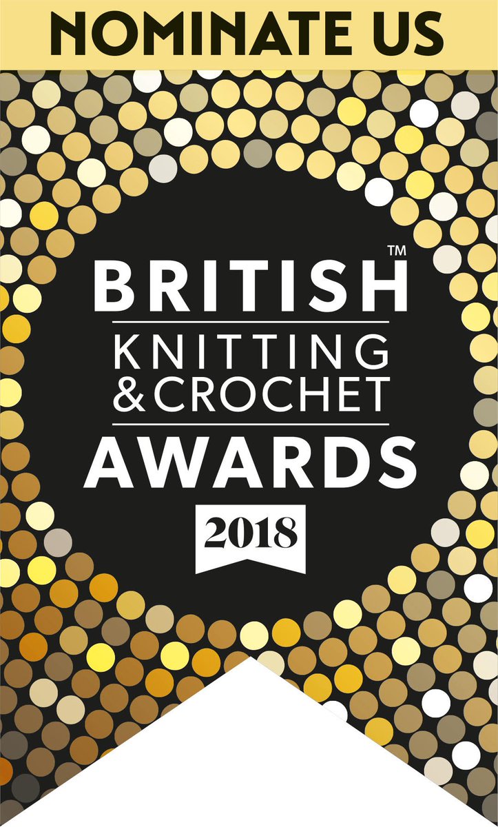 We're super proud to be nominated in SIX categories for #KnittingAndCrochetAwards 2018! 🎉
We'd love to have your support by voting here:
letsknit.co.uk/awards <a href="/Letsknitmag/">Let's Knit</a> 💖
