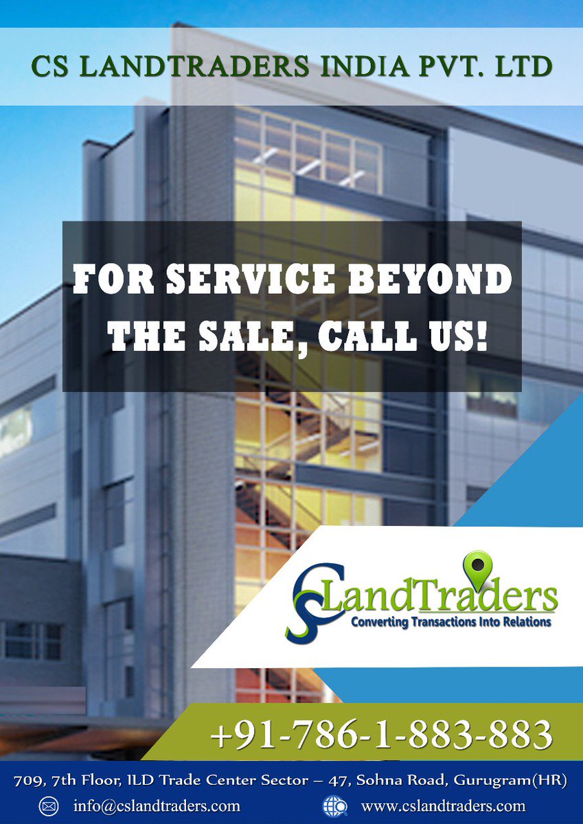 CSLandtraders's tweet photo. For #Service #Beyond the #Sale
Call Now #CSLT +917861883883
Or https://t.co/rwMyxNibqn
#RERARegisteredProjects #Gurgaon #GoodReturn #Sector102 #Sector #SmallInvestment #CommercialProject #RetailShops #FoodCourt #ATMSpace #RealEstate #CommercialProperty #Gurugram #Restaurants https://t.co/bcVWlS67WT