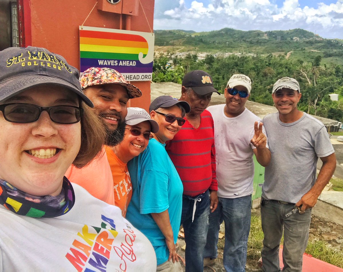 HRC is in Puerto Rico helping LGBTQ people of Puerto Rico rebuild following the devastating aftermath of Hurricane Maria.