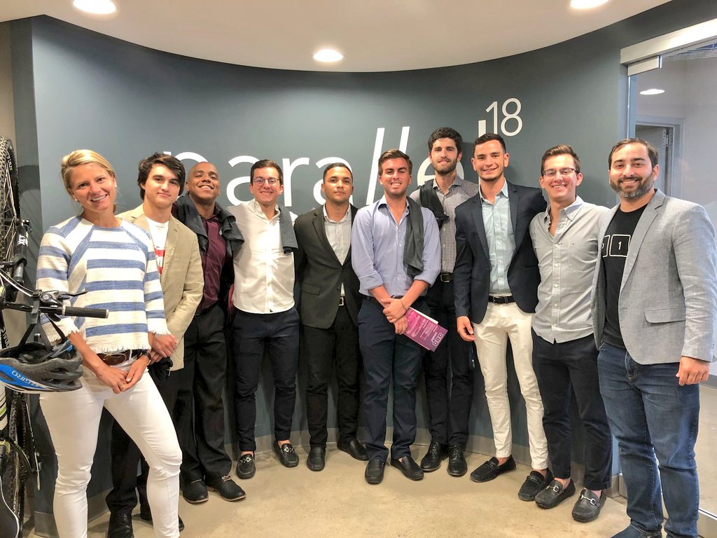 LucasArzolaPhD's tweet photo. Happy to have hosted a tour of @p18startups for Puerto Ricans studying abroad. Looking forward to seeing them in the near future launching their own startups from Puerto Rico or collaborating with the program wherever they are! #workhardkeepmoving https://t.co/coJIkBPOLy