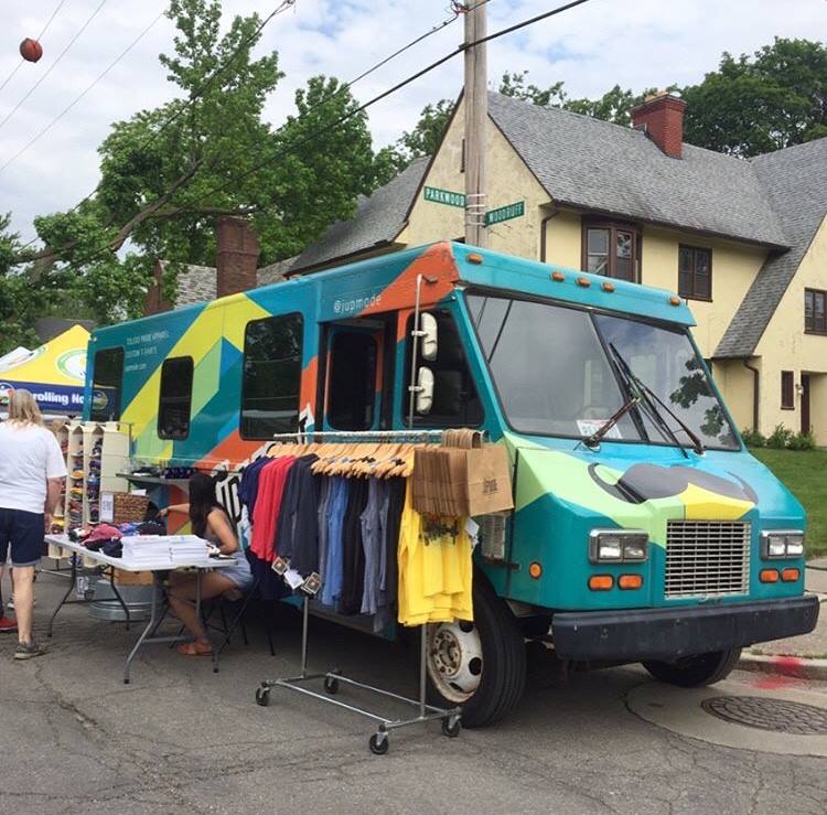 jupmode's tweet photo. #TBT to #OldWestEnd Festivals of the past. We’ve been selling our tees at the #OWEFest Marketplace since 2011. We don’t have our truck anymore but we will have some new releases that’ll make you forget all about that old truck. https://t.co/0VjKgvYa6X