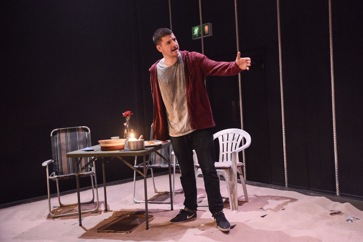 KesbyKiaran's tweet photo. Press night for Europe After The Rain! Good luck to all the cast and crew. Hope you all have a great show. 
Directed by: Cara Nolan
Designed by: Amelia Jane Hankin 
Lighting designer: Kiaran-Lee Kesby
Sound designer: Nuno Santos
Photo credit: Robert Day @mercurytheatre https://t.co/cCEU2W0pMz