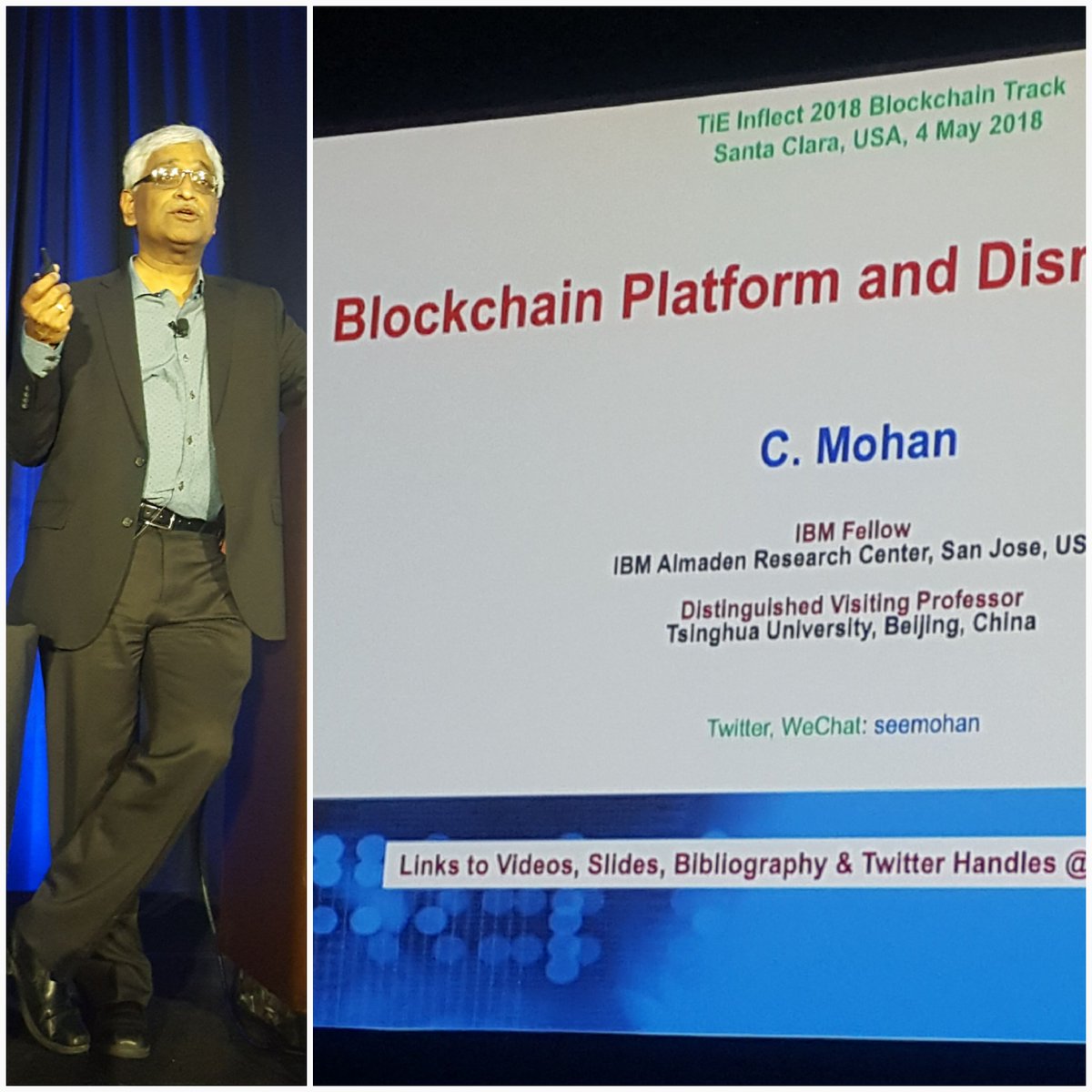 seemohan's tweet photo. Slides of my #keynote in #BlockchainTrack of @TiEInflect 2018 @ https://t.co/ygQOfs1war In slideshow mode, you will see #slides shown. In non-slideshow mode also see many hidden slides. Slides of blockchain #bootcamp of previous day @ https://t.co/lUL125pYkv #TiEInflect @tiesv https://t.co/hhuE5W0nsx
